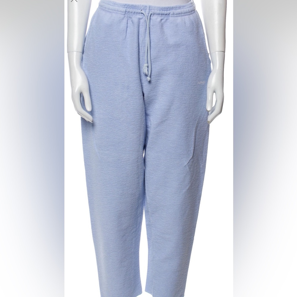 Madhappy Blue Terry Sweatpants Raw Hem